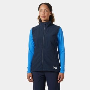 Helly Hansen Women's Navy Softshell Vest with HH Logo